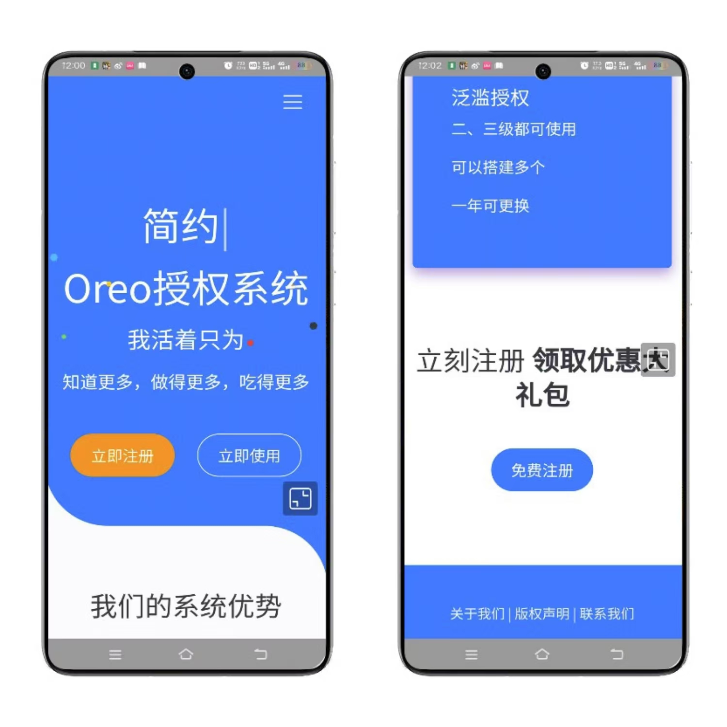 至码云最新版-Oreo域名授权验证系统-开源版源码-亲测可用